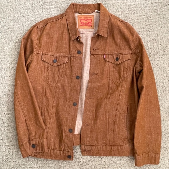 Levi’s Men’s Trucker Denim Jacket Brown - XXL